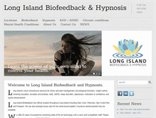 Tablet Screenshot of longislandbiofeedback.com
